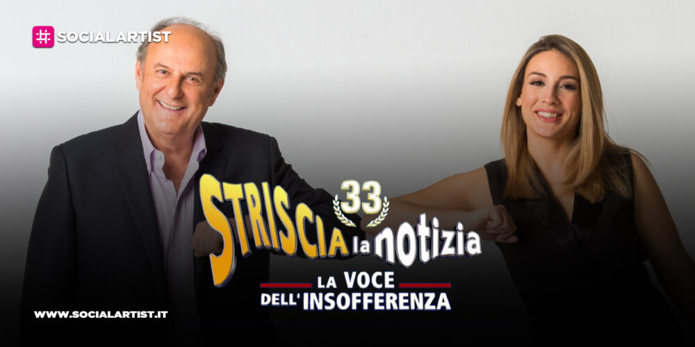 Striscia la Notizia, dall’8 marzo torna la coppia formata da Gerry Scotti e Francesca Manzini
