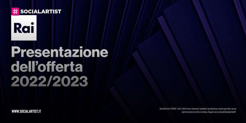 RAI – Palinsesti stagione 2022/2023